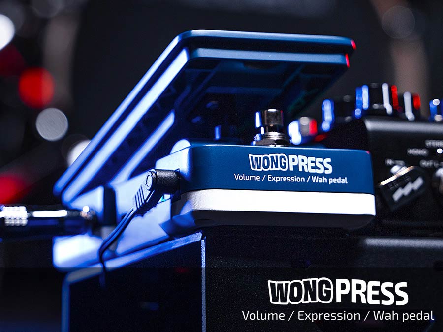 HoTone - HSP-21 - Compact Volume - Wah - Expression Pedal WONG PRESS Cory Wong Signature Model
