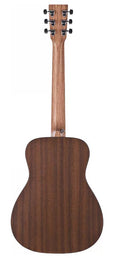 lefthanded travel guitar "Little Martin", solid spruce + MA-HPL body, with gigbag