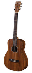 lefthanded travel guitar "Little Martin", HPL koa body, with gigbag