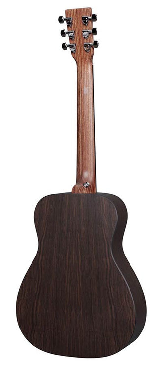 lefthanded travel guitar "Little Martin", solid spruce + RW-HPL body, with pickup and gigbag