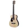 lefthanded travel guitar "Little Martin", solid spruce + RW-HPL body, with pickup and gigbag