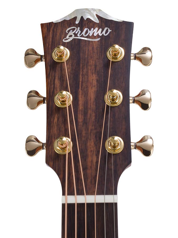 Hillside auditorium guitar all solid mango, amara ebony fb, Fishman Sonitone EQ, dlx gigbag
