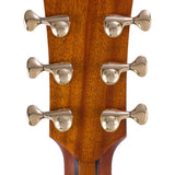 Hillside auditorium guitar all solid mango, amara ebony fb, Fishman Sonitone EQ, dlx gigbag