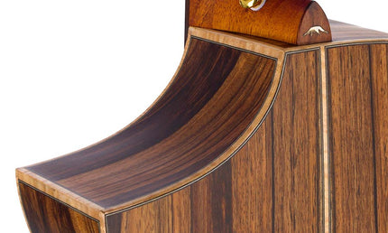 Hillside auditorium guitar all solid mango, amara ebony fb, Fishman Sonitone EQ, dlx gigbag
