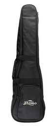 traveller guitar all solid tonewoods, amara ebony b&s & fb, natural, piezo, strap & heavy duty bag