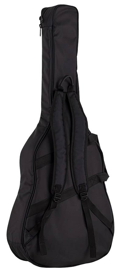 parlor guitar all solid tonewoods, amara ebony b&s & fb, natural, with EQ and heavy duty bag