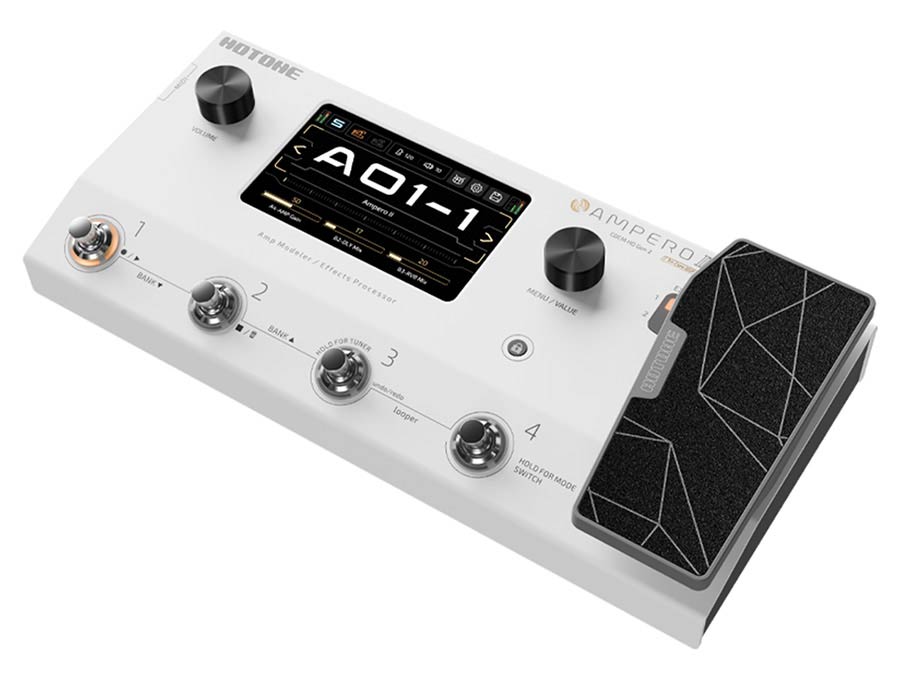 HoTone - MP-350 - Amp Modeler and Effects Processor AMPERO II