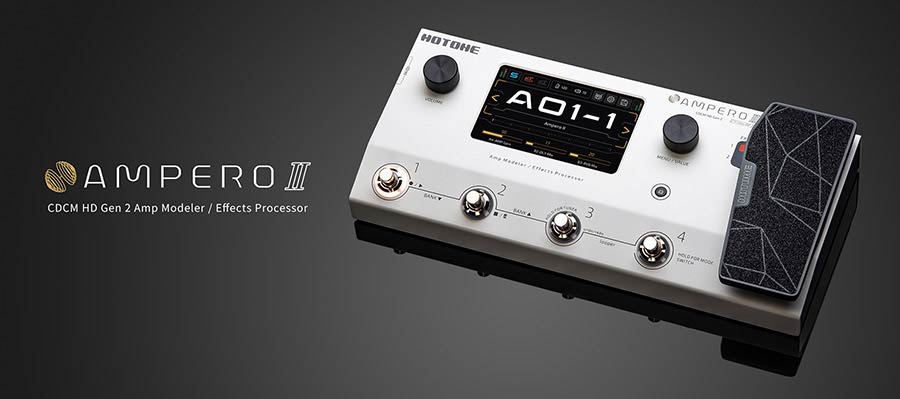 HoTone - MP-350 - Amp Modeler and Effects Processor AMPERO II