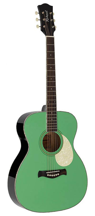 Richwood - HSA-55-GN - auditorium guitar with solid spruce top – Mint Green