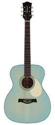Richwood - Hsa-55-Lb - Auditorium Guitar With Solid Spruce Top – Light Blue