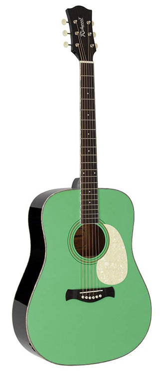 Richwood - HSD-55-GN - dreadnought guitar with solid spruce top – Mint Green