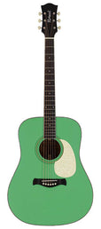 Richwood - Hsd-55-Gn - Dreadnought Guitar With Solid Spruce Top – Mint Green