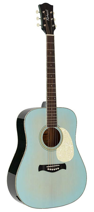 Richwood - HSD-55-LB - dreadnought guitar with solid spruce top – Light Blue