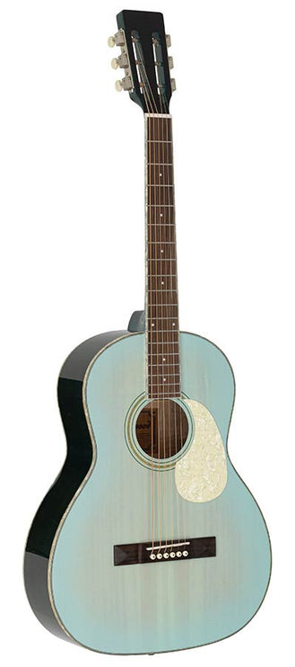 Richwood - HSP-55-LB - parlor guitar with solid spruce top – Light Blue