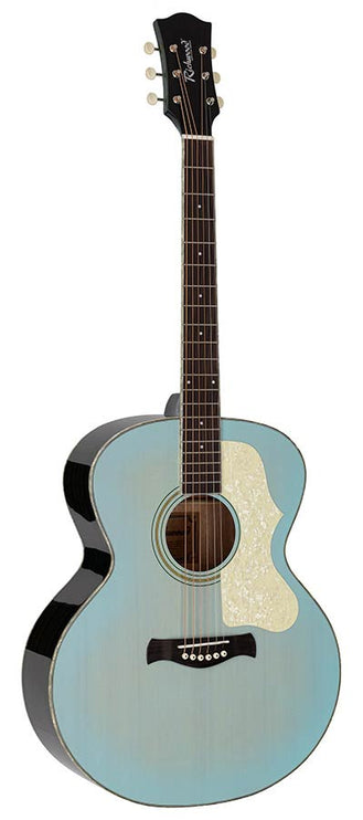 Richwood - HSJ-55-LB - jumbo guitar with solid spruce top – Light Blue