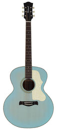 Richwood - Hsj-55-Lb - Jumbo Guitar With Solid Spruce Top – Light Blue