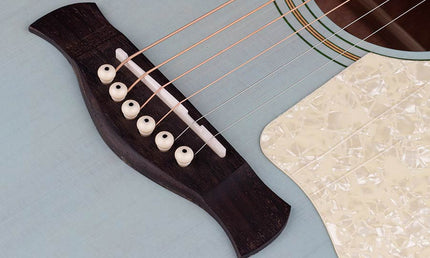 Richwood - Hsj-55-Lb - Jumbo Guitar With Solid Spruce Top – Light Blue