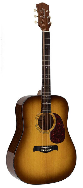 Richwood - HSD-40-SB - dreadnought guitar with solid spruce top – Edge Sunburst
