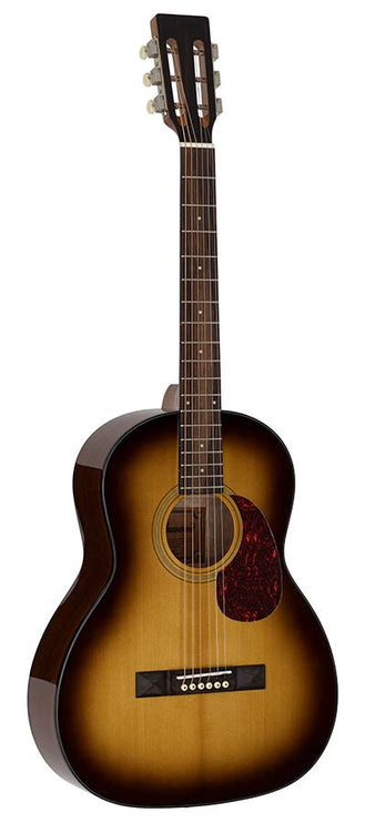 Richwood - HSP-40-SB - parlor guitar with solid spruce top – Edge Sunburst