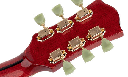 Richwood - Hsjs-42-Trd - Jumbo Guitar With Solid Spruce Top – Transparent Red