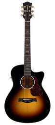 Richwood - Rg-27-Cesb - Grand Auditorium Guitar – Abalone, Sunburst