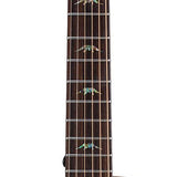 lefty concert guitar all solid tonewoods, amara eb back & sides & fb, Fishman, natural, with bag