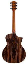 lefty concert guitar all solid tonewoods, amara eb back & sides & fb, Fishman, natural, with bag