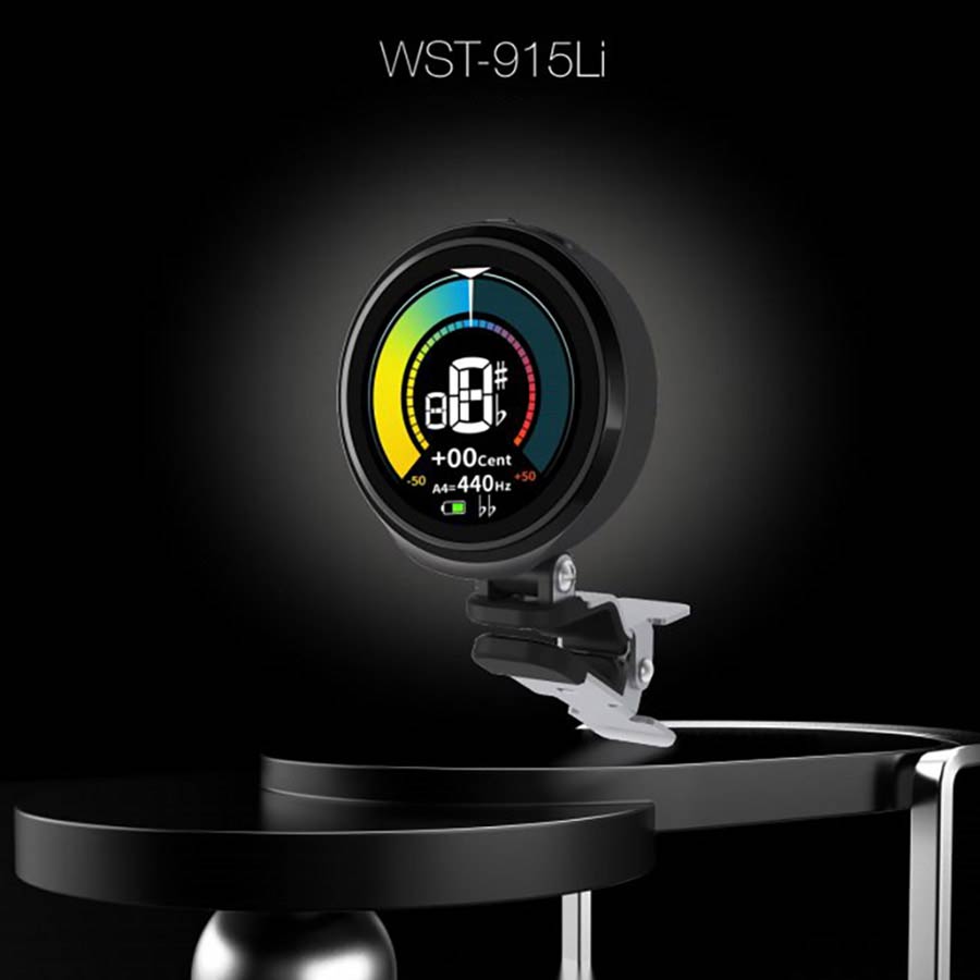 Cherub - WST-915Li - Rechargeable Chromatic Clip Tuner