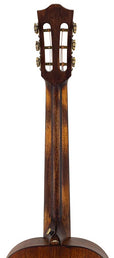 parlor guitar all solid tonewoods with 12th fret neck joint, amara ebony fb, with heavy duty bag