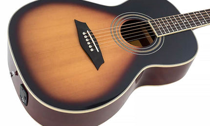 Sire Guitars - A3psvs - Acoustic Parlor Guitar with Sib Electronics – Vintage Sunburst