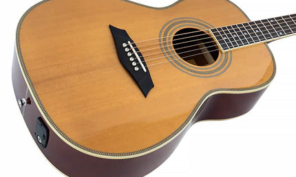 Sire Guitars - A4psnt - Acoustic Parlor Guitar with Sib Electronics – Natural
