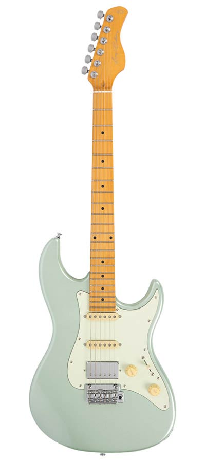 Sire Guitars - S5 HSS/SGM - alder electric guitar S-style surf green metallic – Surf Green