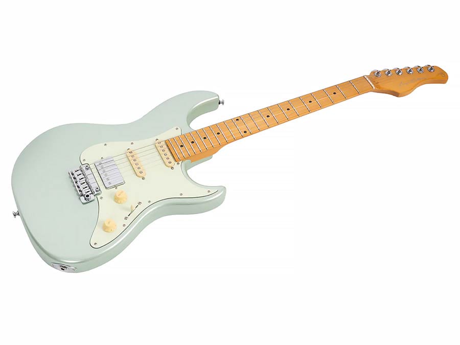Sire Guitars - S5 Hss/sgm - Alder Electric Guitar S-Style – Surf Green Metallic