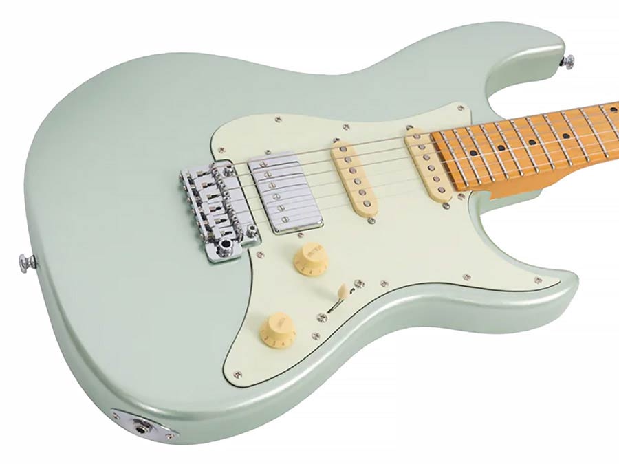 Sire Guitars - S5 Hss/sgm - Alder Electric Guitar S-Style – Surf Green Metallic