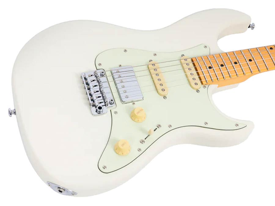 Sire Guitars - S5 Hss/ow - Alder Electric Guitar S-Style 3-Tone – Olympic White