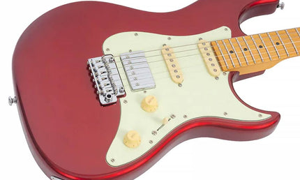 Sire Guitars - S5 Hss/car - Alder Electric Guitar S-Style 3-Tone – Apple Red
