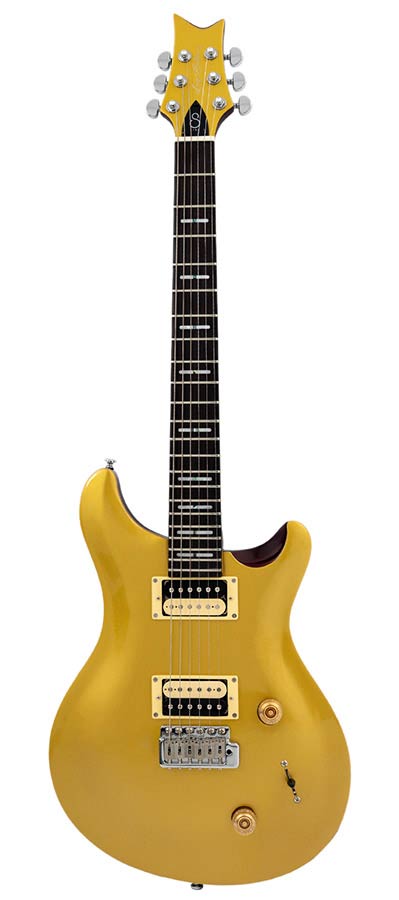 Sire Guitars - Q7/MGO - mahogany+maple top electric guitar metallic gold – Metallic Gold