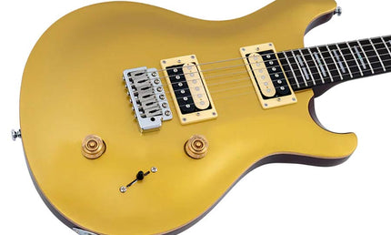 Sire Guitars - Q7/mgo - Mahogany+maple Top Electric Guitar – Metallic Gold