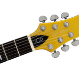 Sire Guitars - Q7/mgo - Mahogany+maple Top Electric Guitar – Metallic Gold