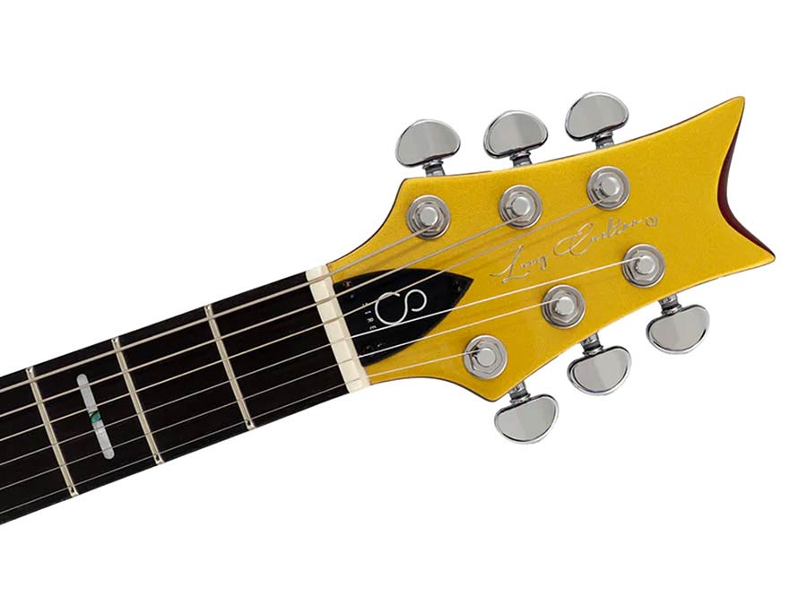 Sire Guitars - Q7/mgo - Mahogany+maple Top Electric Guitar – Metallic Gold