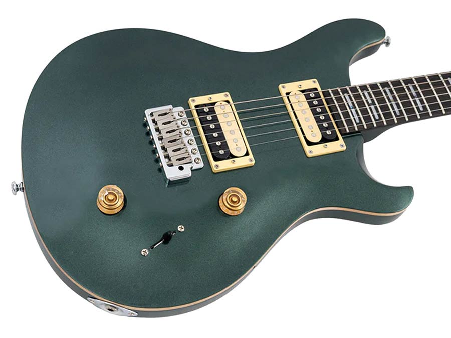 Sire Guitars - Q7/mgr - Mahogany+maple Top Electric Guitar – Metallic Green