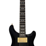 Sire Guitars - Q7/BK - mahogany+maple top electric guitar black – Guitar Black