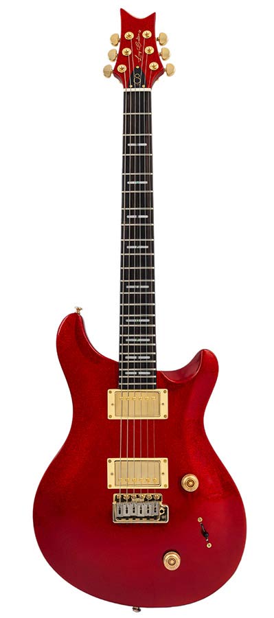 Sire Guitars - Q7/RSP - mahogany+maple top electric guitar red sparkle – Guitar Red