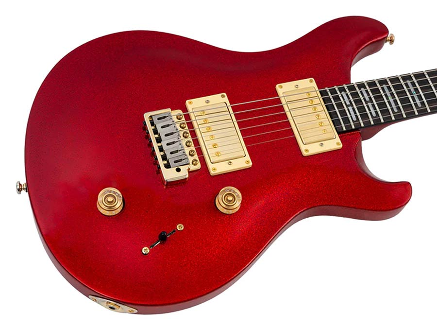 Sire Guitars - Q7/rsp - Mahogany+maple Top Electric Guitar – Red Sparkle