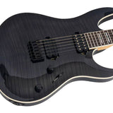 Sire Guitars - Y5/tbl - Alder+flame Veneer Electric Guitar – Transparent Blue