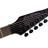 Sire Guitars - Y5/tbl - Alder+flame Veneer Electric Guitar – Transparent Blue