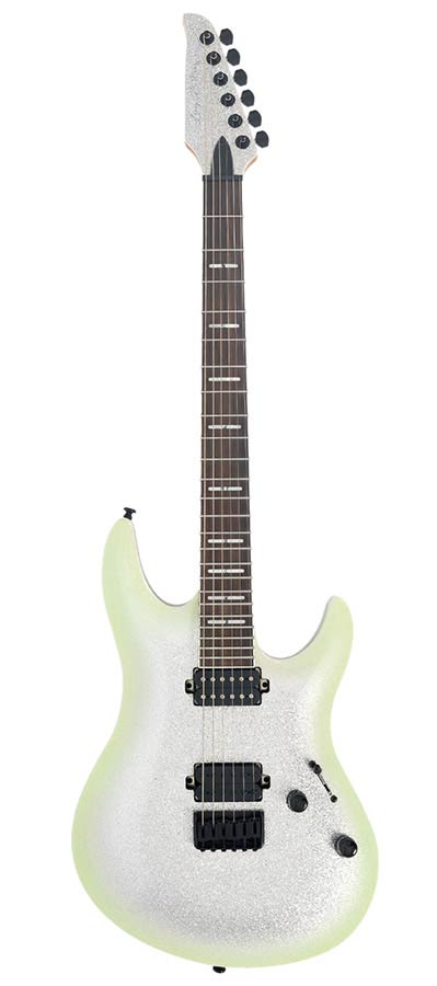 Sire Guitars - Y5/SPS - alder electric guitar black satin silver sparkle – Satin Silver