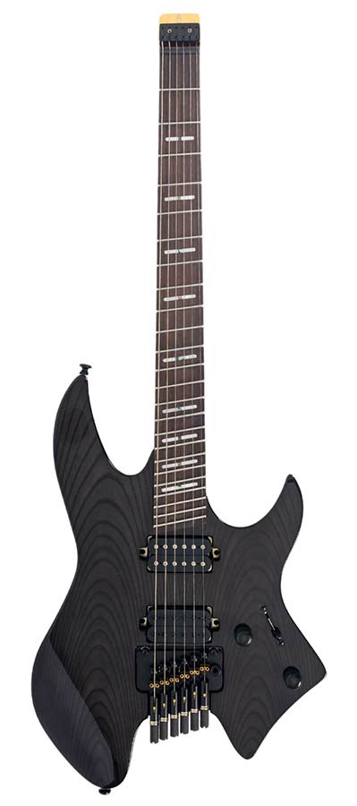 Sire Guitars - X6H6/TBK - mahogany + ash veneer electric guitar transparent black – Transparent Black,
