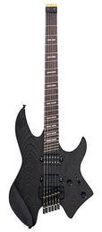 Sire Guitars - X6H6/TBK - mahogany + ash veneer electric guitar transparent black – Transparent Black,