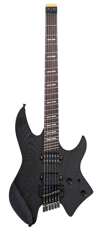 Sire Guitars - X6H6/TBK - mahogany + ash veneer electric guitar transparent black – Transparent Black,
